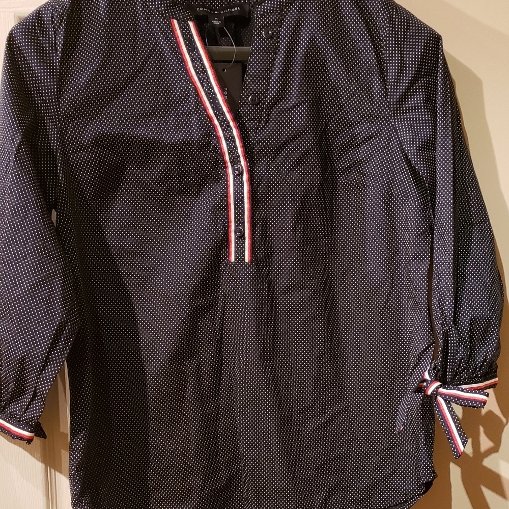 Tommy Hilfiger Staylish Polka Dots, Blouse